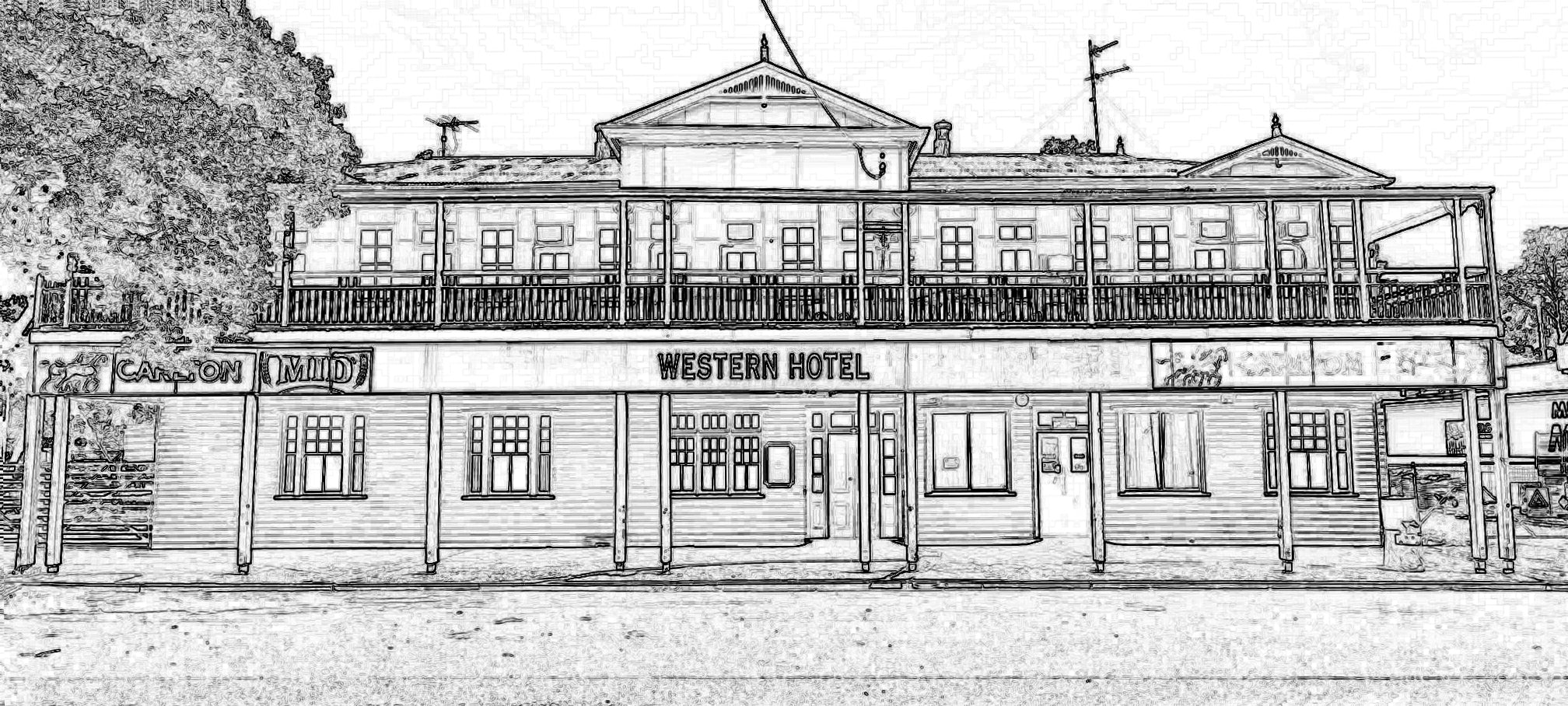 Western Hotel 93-95 Cambridge Street Mitchell Queensland 4465